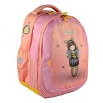 Sac � dos fille 2 - en - 1 � motif 44 cm p�che