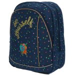 Sac � dos fille 2 compartiments ettavee be yourself 42 cm bleu / multicolore