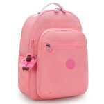 Sac � dos fille kipling seoul college extra 44 cm - poche pour ordinateur corail