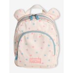 Sac � dos fille maternelle joli coeur �cru