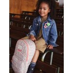Sac  dos fille personnalisable bergamotte rose poudr