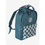 Sac � dos gar�on damier vert d'eau