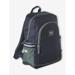 Sac � dos gar�on en polyester bleu fonc�