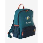 Sac � dos gar�on en polyester vert fonc�