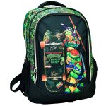 Sac � dos gar�on tortue ninja motif skate n�on graffiti 2 compartiments multicolore