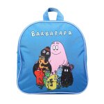 Sac  dos gouter maternelle barbapapa bleu