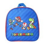 Sac  dos goter maternelle super mario bleu