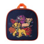 Sac  dos goter maternelle le roi lion bleu