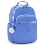 Sac � dos kipling seoul cocktail 44 cm - compartiment pour ordinateur bleu / blanc