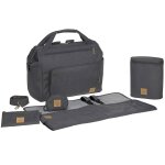 Sac � dos � langer jumeaux twin glam goldie anthracite gris