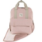 Sac À dos À langer rose, blanc Sac À dos À langer rose, blanc