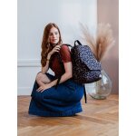 Sac � dos � langer tokyo marron imprim�