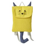 Sac � dos louveteau enfant yellow and blue