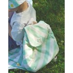 Sac � dos maternelle en coton vert