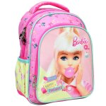 Sac � dos maternelle fille barbie motif bubble 30 cm rose / multicolore