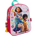 Sac � dos maternelle fille disney encanto imprim� fleurs 3d blanc / rose / clair / gris