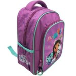 Sac � dos maternelle fille gabby et la maison magique meow 30 cm violet