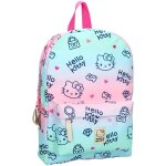 Sac � dos maternelle fille hello kitty mode 33 cm bleu / rose / clair