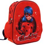 Sac � dos maternelle fille miraculous ladybug l�ger et r�sistant 32 cm bleu / rouge / noir