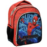 Sac � dos maternelle gar�on spider - man imprim� gim en tissu r�sistant rouge / bleu / jaune