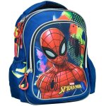 Sac � dos maternelle gar�on spider - man en tissu rembourr� bleu