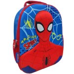 Sac � dos maternelle spider - man 3d en eva 1 compartiment must bleu / rouge / bleu / jaune