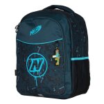 Sac � dos nerf splash 42 cm - 2 cpt - haut de gamme multicolore
