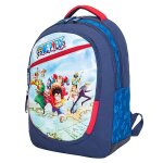 Sac � dos one piece 3 compartiments 1 poche avant 23 l - la plume dor�e bleu
