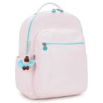 Sac � dos ordinateur 15 pouces kipling seoul college extra a4 rose