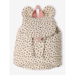 Sac � dos personnalisable en gaze de coton animation oreilles l�opard