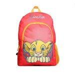 Sac  dos avec poche disney le roi lion simba rouge
