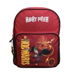 Sac  dos avec poche harry potter rouge