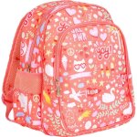 Sac � dos avec poche isotherme espace rose, blanc, rouge