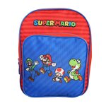 Sac � dos avec poche maternelle super mario bleu