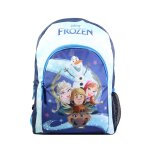 Sac  dos avec poche la reine des neiges / frozen bleu