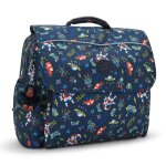 Sac � dos primaire fille imprim� licorne polyester bleu / multicolore