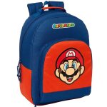 Sac � dos primaire mario 42 cm multicolore