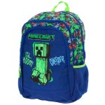 Sac � dos primaire minecraft 42 cm 2 compartiments multicolore