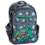 Sac � dos primaire minecraft 43 cm 2 compartiments multicolore