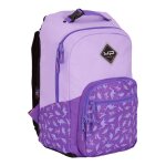 Sac  dos recycl dino violet