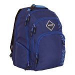 Sac À dos recyclé ordi usb typo bleu Sac À dos recyclé ordi usb typo bleu