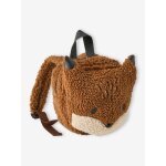 Sac  dos renard en sherpa enfant roux