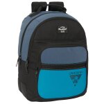 Sac � dos � roulettes adaptable california 20l 42x32x15 cm bleu / blanc / blanc
