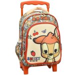 Sac � dos � roulettes bambi disney 30 cm trolley maternelle multicolore