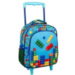 Sac � dos � roulettes bricks must 31 cm trolley - maternelle multicolore