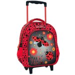 Sac � dos � roulettes coccinelle little one maternelle 31 cm trolley multicolore
