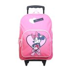 Sac  dos  roulettes disney minnie noeud rose