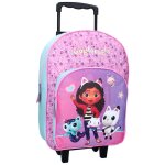 Sac � dos � roulettes enfant fille - impression gabby et la maison magique - gabdorable multicolore