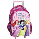 Sac � dos � roulettes enfant fille - princesse ch�teau - disney haut de gamme multicolore