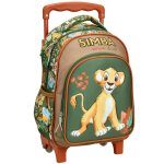 Sac � dos � roulettes enfant fille - roi lion simba - licence disney multicolore